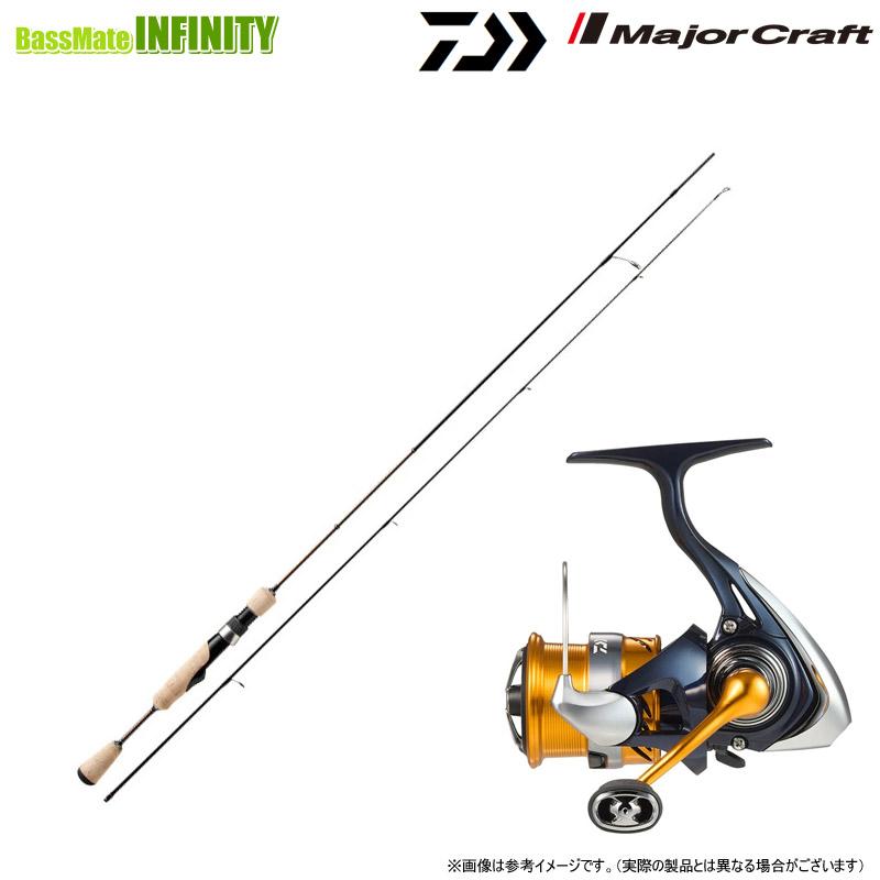 【エリアトラウト(管理釣り場)入門セット】●メジャークラフト　トラパラ TXA-602SUL エリアモデル＋ダイワ　24 レブロス LT2000S トラパラ 【エリアトラウト(管理釣り場)入門セット】○メジャー