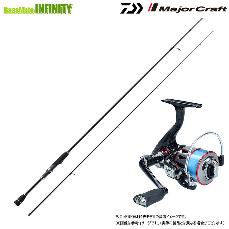 Major Craft Firstcast FCS-1002MHリールセット ファーストキャスト