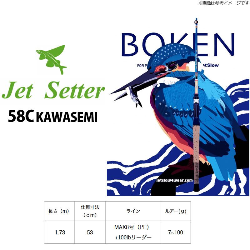 ○JetSlow(ジェットスロウ) ジェットセッター JetSetter 58C (カワセミ 