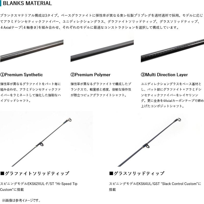 ○グラスルーツ エンゲージ ナイヴス EKS64ML-F (スピニングモデル