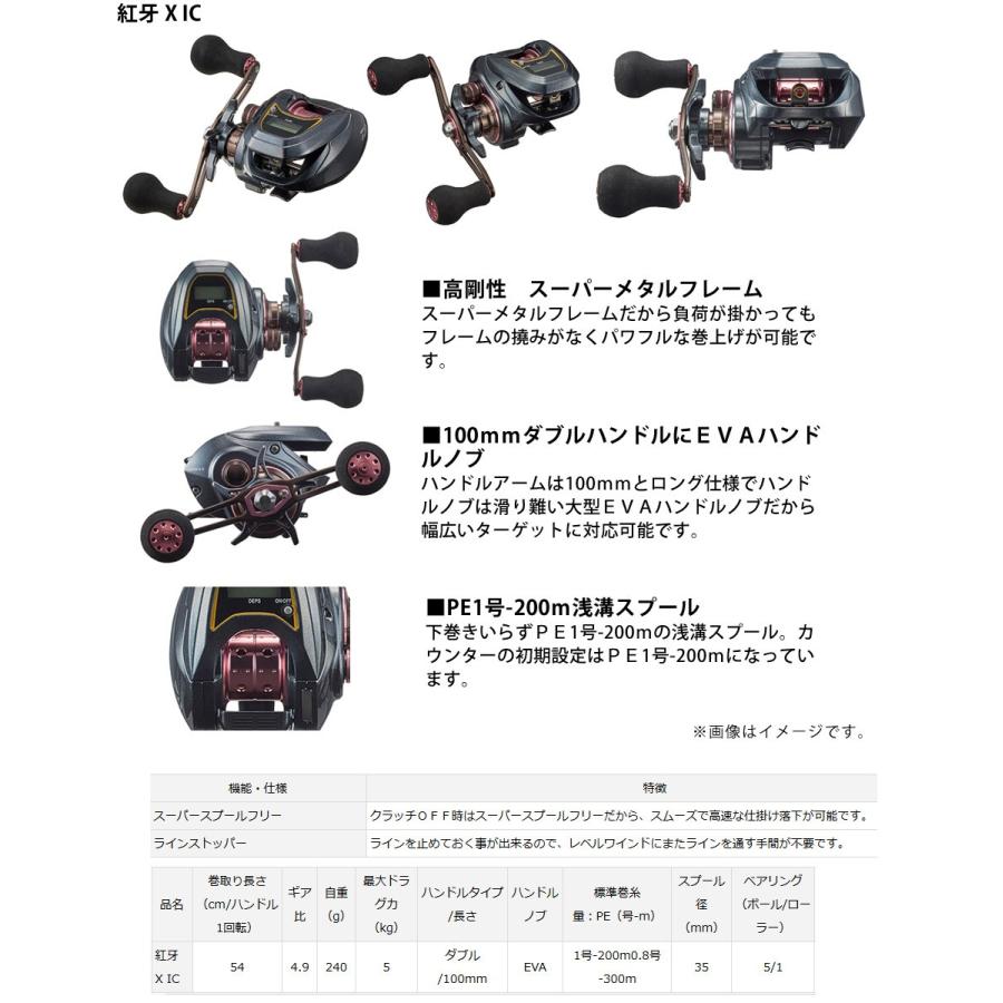 DAIWA（釣り） ○ダイワ 紅牙 X IC 【まとめ送料割】 : 釣具の
