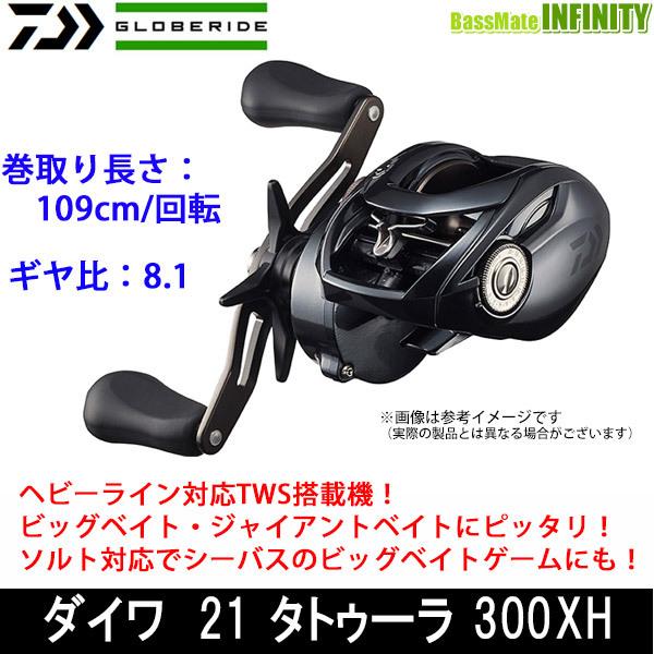 ●ダイワ　21 タトゥーラ TW 300XH (右ハンドル) 【まとめ送料割】