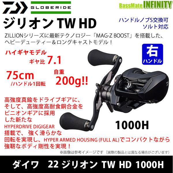 DAIWA（ダイワ） ○ダイワ 22 ジリオン TW HD 1000H (右ハンドル