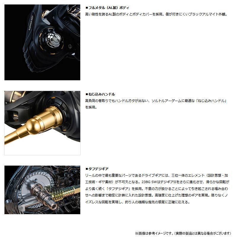DAIWA（ダイワ） ○ダイワ 23 BG SW 8000-P 【まとめ送料割】 : 釣具の