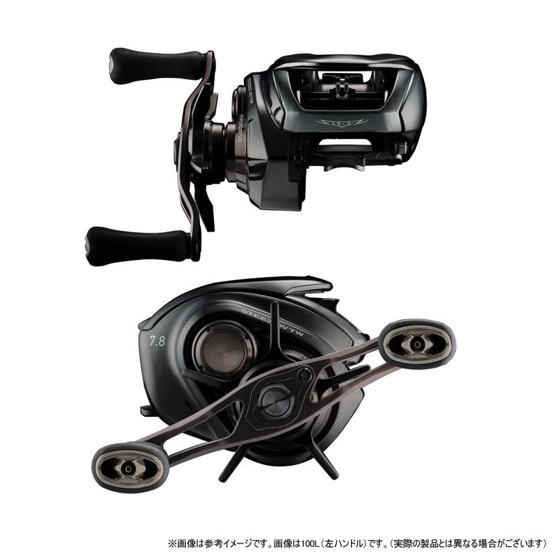 新品 ダイワ DAIWA バスベイトリール 24STEEZ 100L 左ハンドル 釣具のダイワ】のベイトリール 24スティーズSV TW 100XHL(左ハンドル