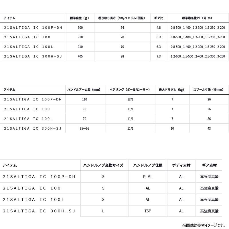 DAIWA（ダイワ） ○ダイワ 21 ソルティガ IC 100 (右ハンドル