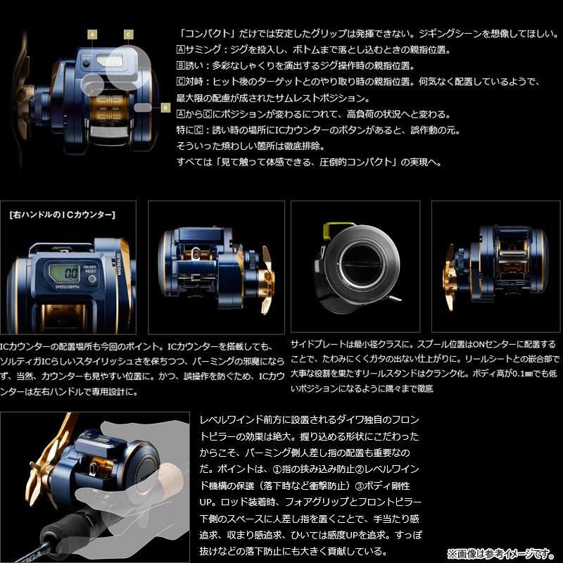 DAIWA（ダイワ） ○ダイワ 21 ソルティガ IC 300H-SJ (右ハンドル