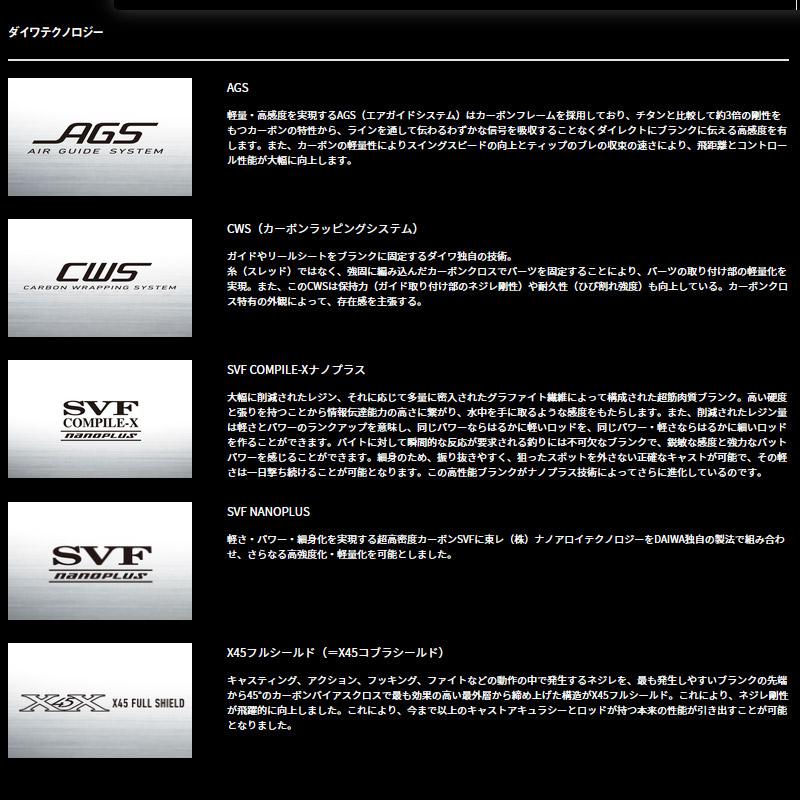 DAIWA（ダイワ） ○ダイワ スティーズ C69MH＋-SV グランディー