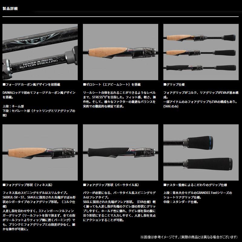 DAIWA（ダイワ） ○ダイワ スティーズ S60XUL-SV・ST グランディー