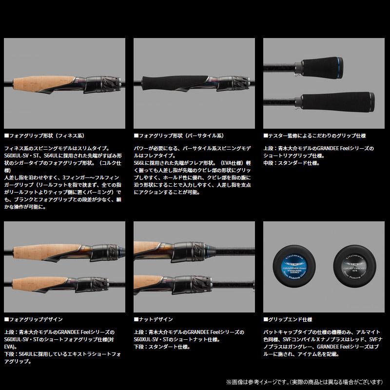 DAIWA（ダイワ） ○ダイワ スティーズ S64UL グレイゴースト64