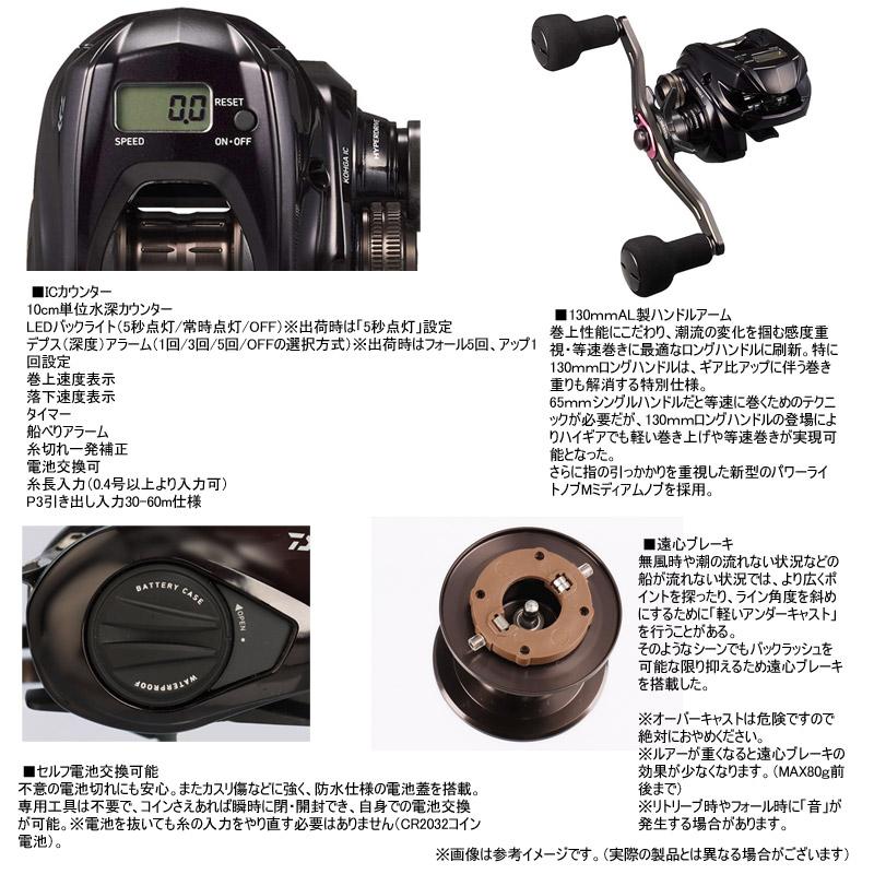 DAIWA（ダイワ） ○ダイワ 26 紅牙 IC 150H (右ハンドル) 【まとめ送料