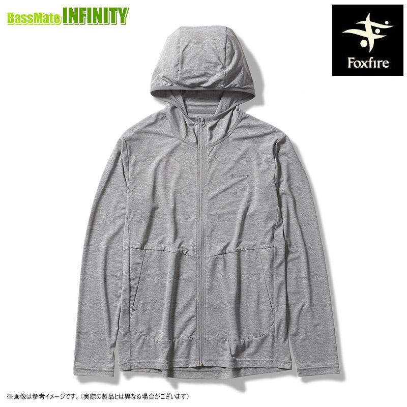 ●フォックスファイヤー　SCフーディ (グレー) 【メール便配送可】 Foxfire（フォックスファイヤー） ○フォックスファイヤー SCフーディ