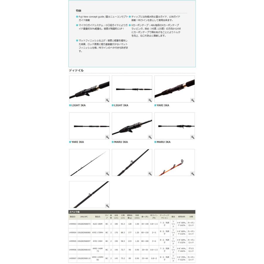 Abu Garcia（アブガルシア） ○アブガルシア 黒船 ヤリイカ KYIC-190H