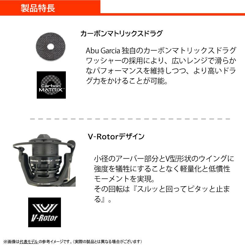 Abu Garcia（アブガルシア） Abu レイレックス スピニング 2000SH