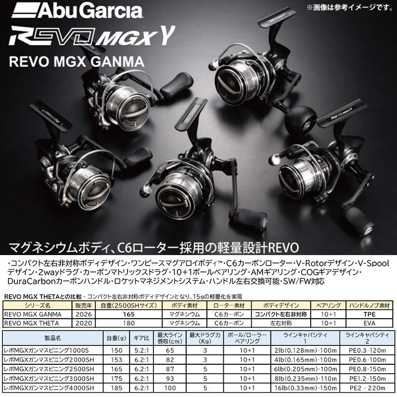 Revo（アブ・ガルシア） ○アブガルシア Abu REVO MGX GANMA レボ
