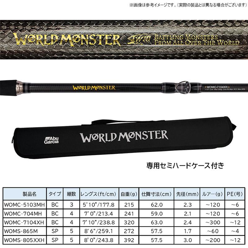 World Monster ○アブガルシア Abu ワールドモンスター WOMS-805XXH