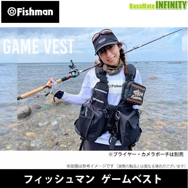 Fishman フィッシュマン ゲームベスト ACC-9 :22868948:釣具のバスメイトインフィニティ - 通販 - Yahoo!ショッピング