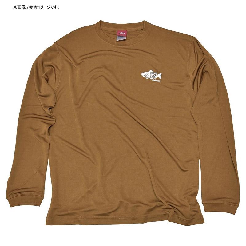 Fishman ○Fishman フィッシュマン 魚男ドライロングTシャツ コヨーテ 