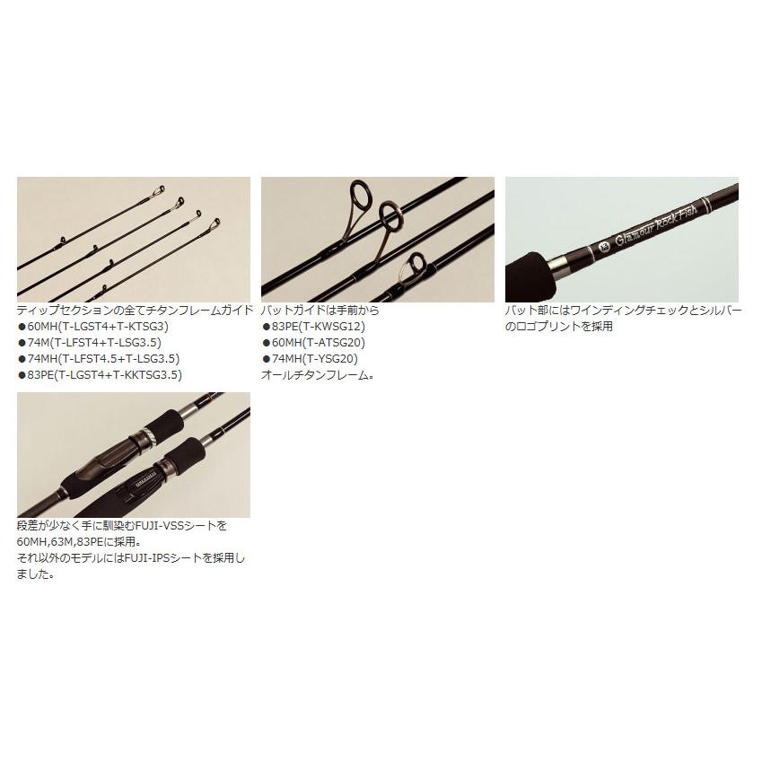 Glamour Rock Fish TX60MH BREADEN