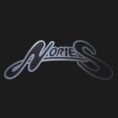 NORIES ○ノリーズ ロゴステッカー01 Mサイズ 【メール便配送可