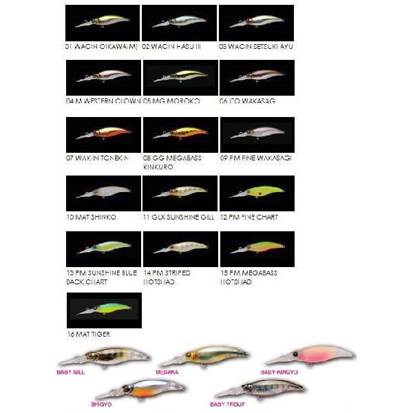 Megabass（メガバス） ○メガバス SHADING-X 55 シャッディング-X 55