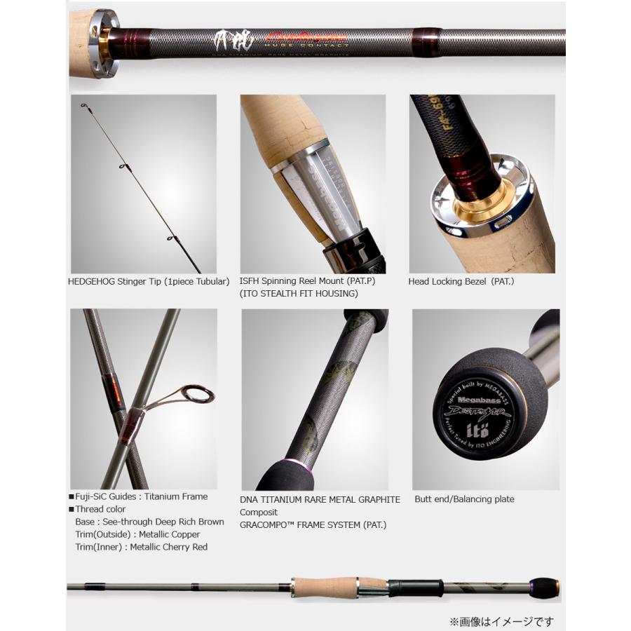 Megabass ○メガバス ヘッジホッグ エヴォルジオン F4st-69RSDti Megabass ○メガバス ヘッジホッグ エヴォルジオン F4st-69RSDti