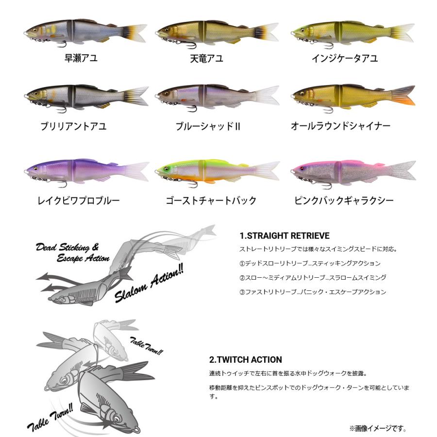 Megabass（メガバス） ○メガバス MAGDRAFT AYU TWITCHER マグドラフト