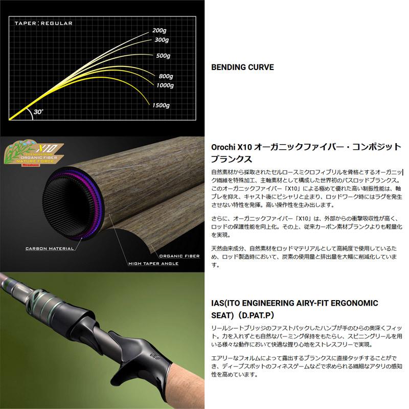 オロチ 【当店限定購入特典贈呈】○メガバス デストロイヤー X10 2