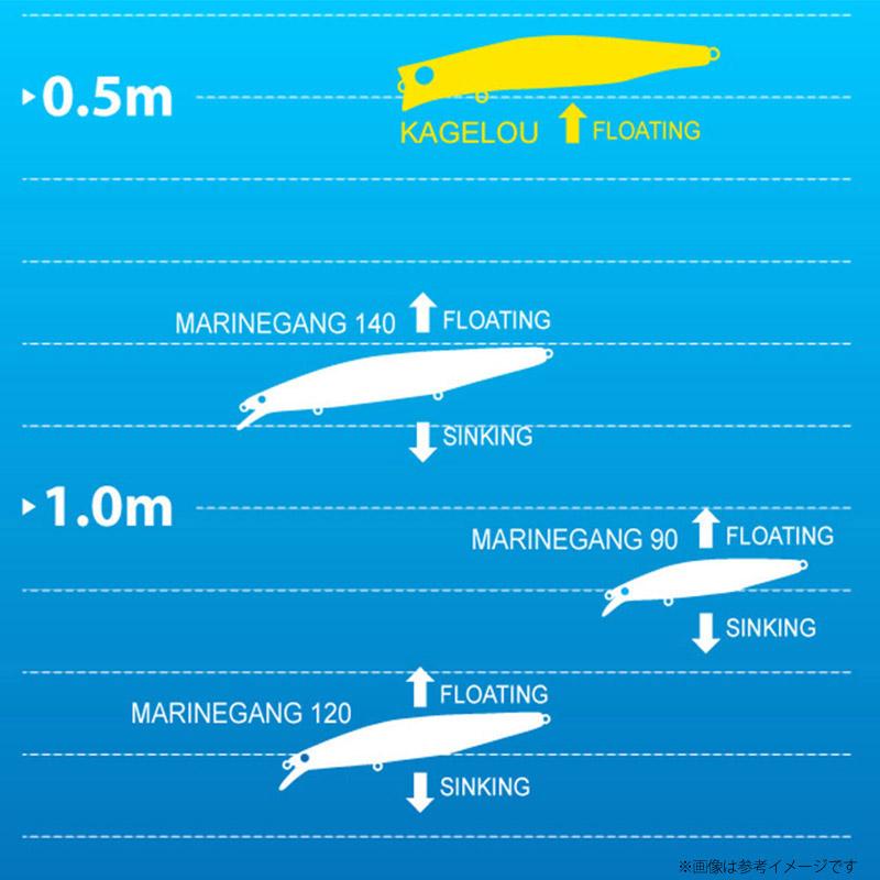 Megabass（メガバス） カゲロウ 100F (魚矢オリジナル「極上」カラー