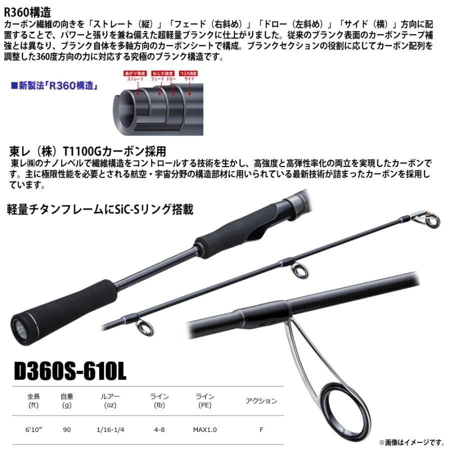 デイズ メジャークラフト デイズ 360 D360S-610L (1ピース デイズ メジャークラフト デイズ 360 D360S-610L (1ピース
