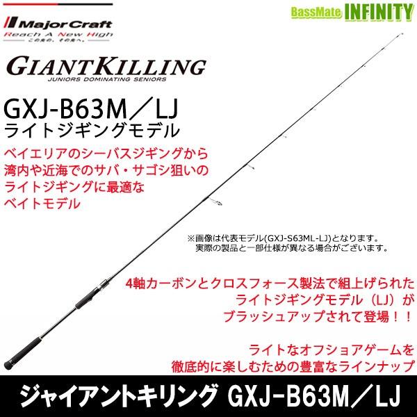 高評価のクリスマスプレゼント メジャークラフト ジャイアントキリング Gxj B63m Lj ライトジギング ベイト Materialworldblog Com