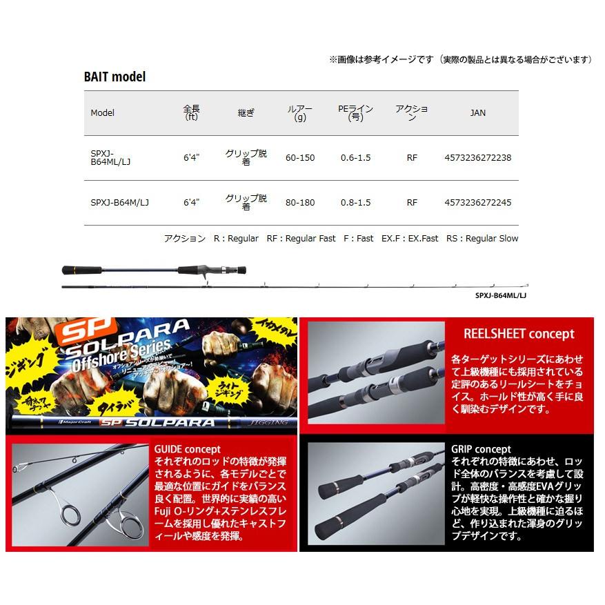 Major Craft（メジャークラフト） ○メジャークラフト ソルパラ SPXJ