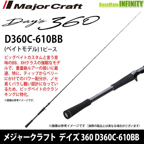 デイズ ○メジャークラフト デイズ 360 D360C-610BB (1ピース ベイト