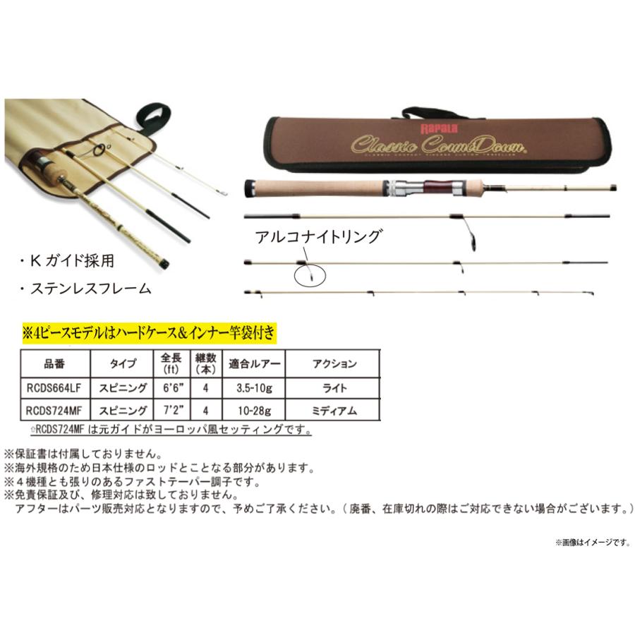 RaPaLa ラパラ クラシックカウントダウン RCDS664LF スピニング 