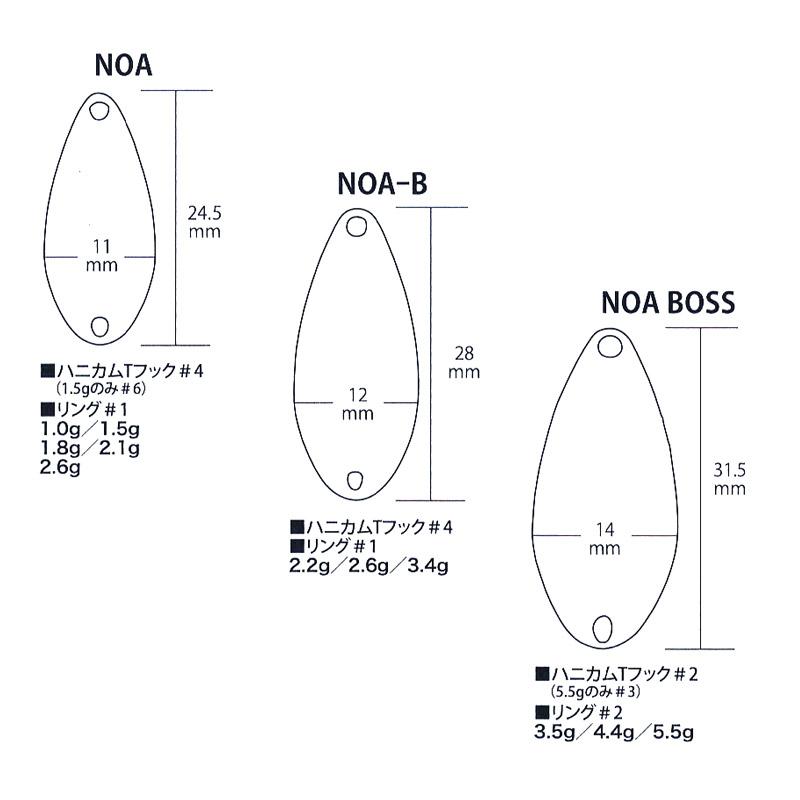 Rodio Craft（ロデオクラフト） ○ロデオクラフト NOA ノア 1.8g (2