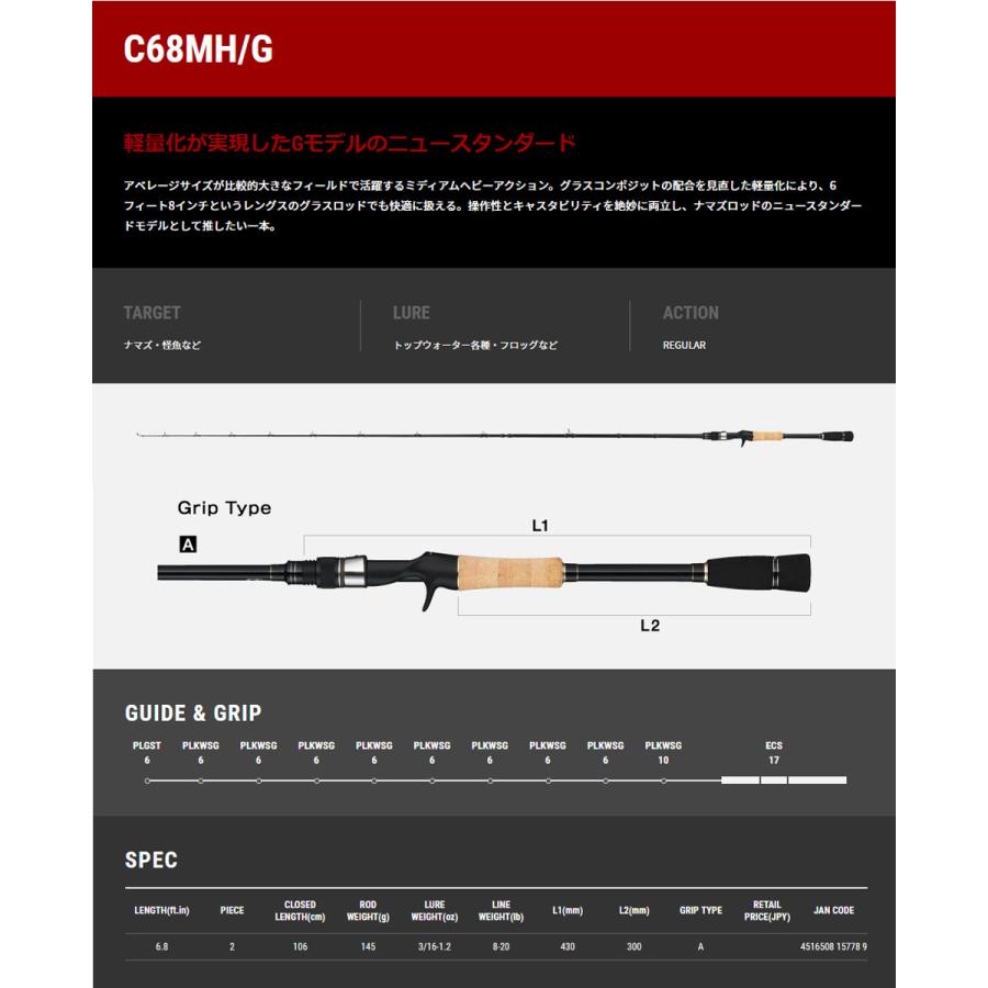 tailwalk（テイルウォーク） ○テイルウォーク ナマゾン G-Model C68MH