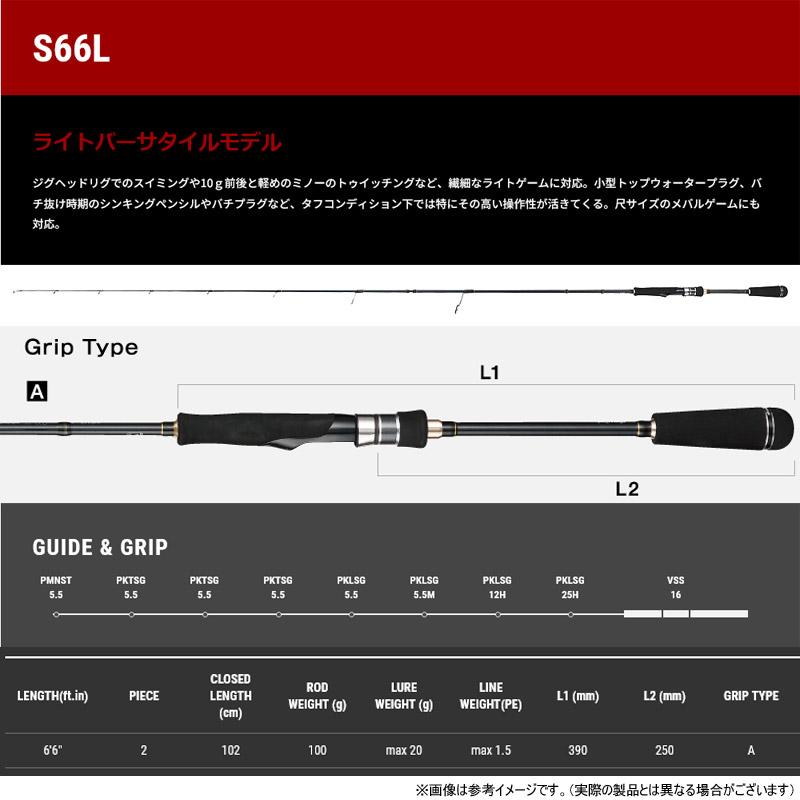 テイルウォーク　ＴＷ　ボートゲーマー　ＳＳＤ　Ｓ６６Ｌ tailwalk（テイルウォーク） ○テイルウォーク ボートゲーマーSSD S66L