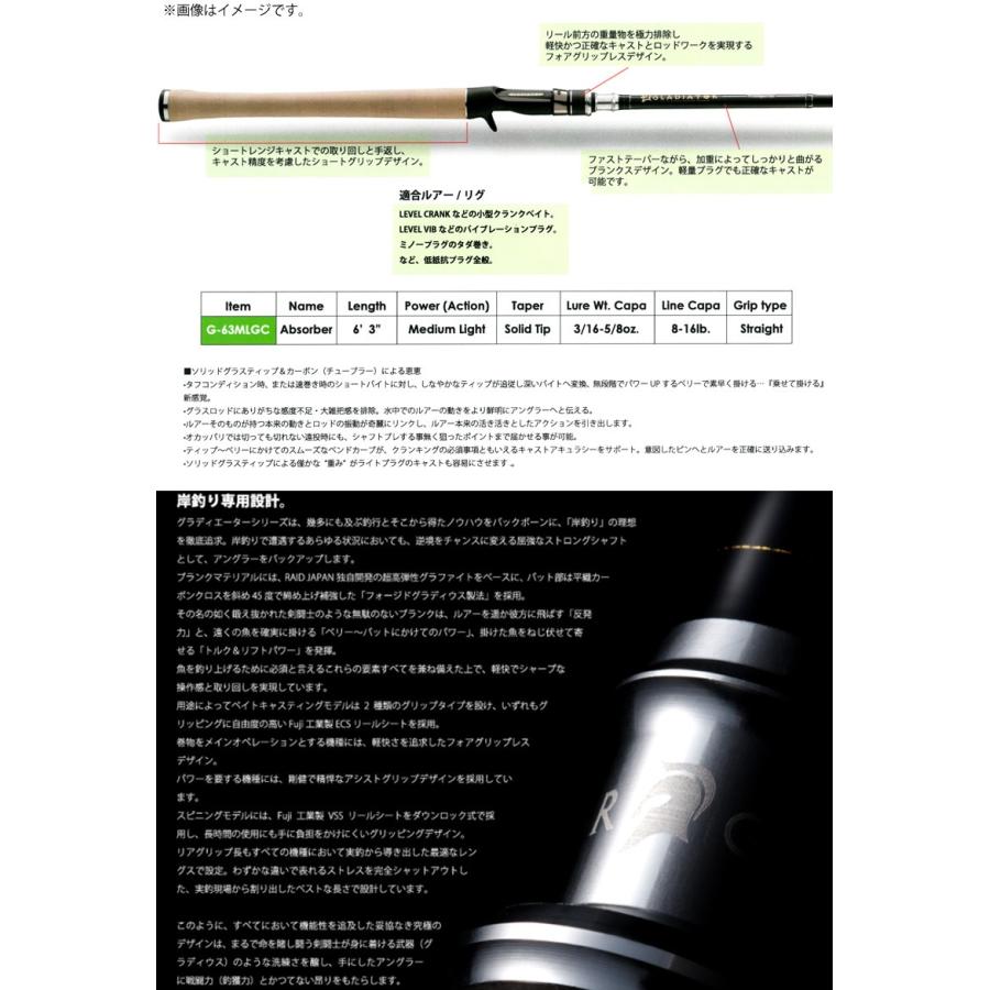 RAID JAPAN レイドジャパン　グラディエーター G-63MLGC アブソーバー アブソーバー