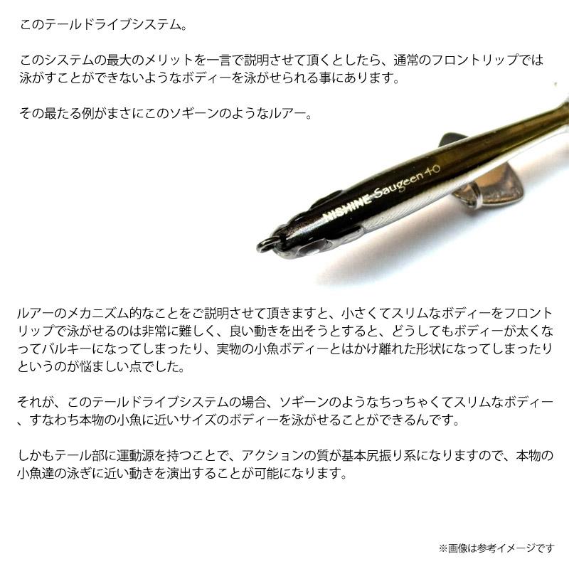 NISHINE LURE WORKS（ニシネルアーワークス） ソギーン40 【メール便