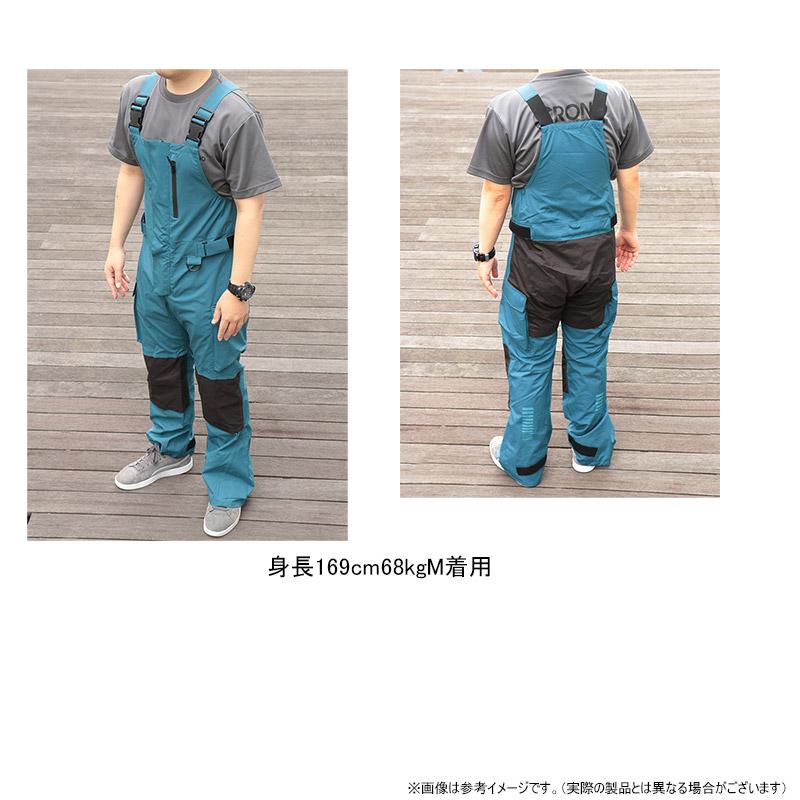 ●マック Makku ウミ UMI 3レイヤーレインビブパンツ UM-750 (ブラック) 【まとめ送料割】の画像