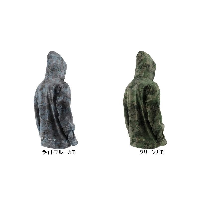 HUK ハック カモ フィッシングウェア フード付き US直輸入！HUK PERFORMANCE CAMO HOODIE / ハック パフォーマンス