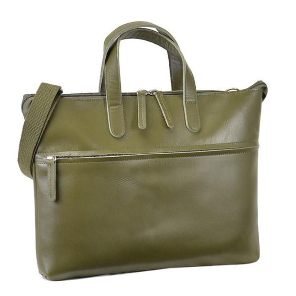 SADDLE（サドル） A4薄マチ2WAY牛革横型バッグ : BagShop BASTTA