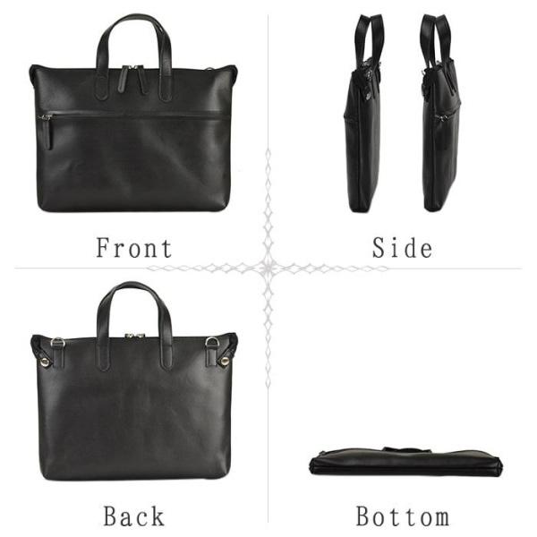 SADDLE サドル A4薄マチ2WAY牛革横型バッグ : BagShop BASTTA