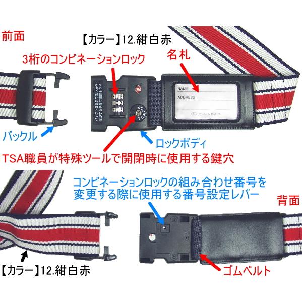 アメリカ旅行の必需品 たびとも TSAロック付きスーツケース