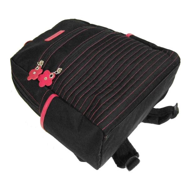 ボルセッティアーモ 花チャーム 撥水 リュック : BagShop BASTTA 