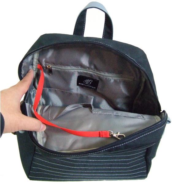 ボルセッティアーモ 花チャーム 撥水 リュック : BagShop BASTTA