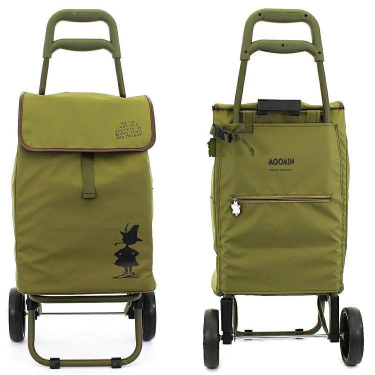 旅行用品 シフレ ムーミン スナフキン ショッピングカート 保冷 保温 約35L