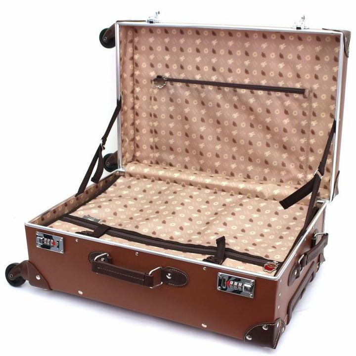 Miffy（ミッフィー） ボリスフェイスブラウン 4輪トランクMサイズ 簡易