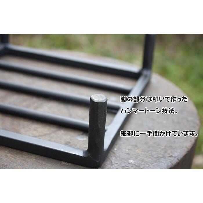 クッキングスタンド【DIY在庫・耐熱塗装】薪ストーブ・ピザ釜などに