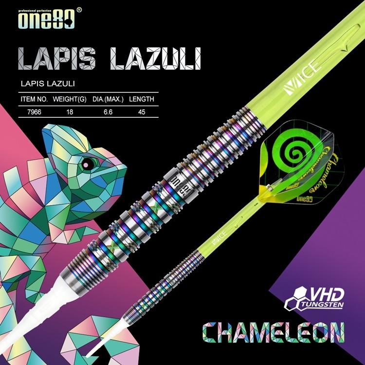 ダーツ バレル One80 CHAMELEON LAPIS LAZULI 2BA｜bat-store｜02